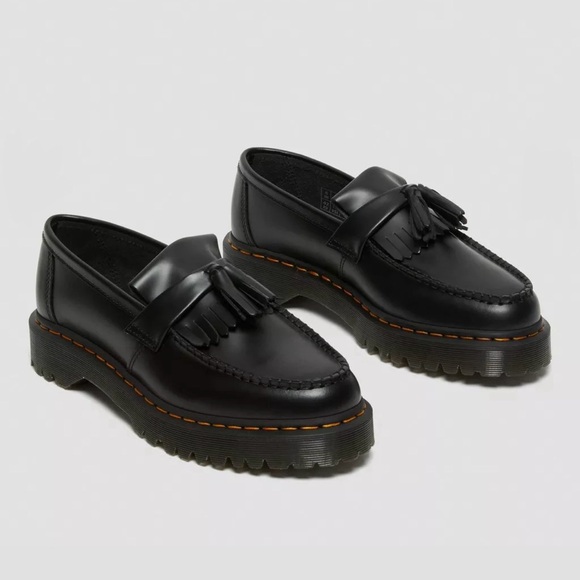 Dr. Martens Shoes - DR. MARTEN’S ADRIAN BEX SMOOTH LEATHER TASSEL LOAFERS